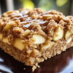 Apple Crumb Cake with Cinnamon Apple Drizzle