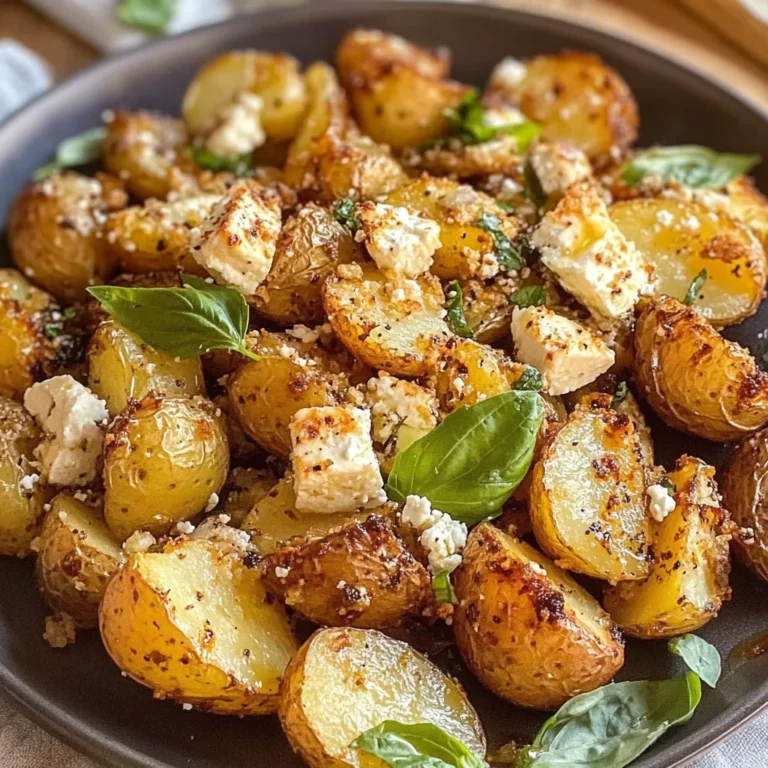 Baked Feta Potatoes