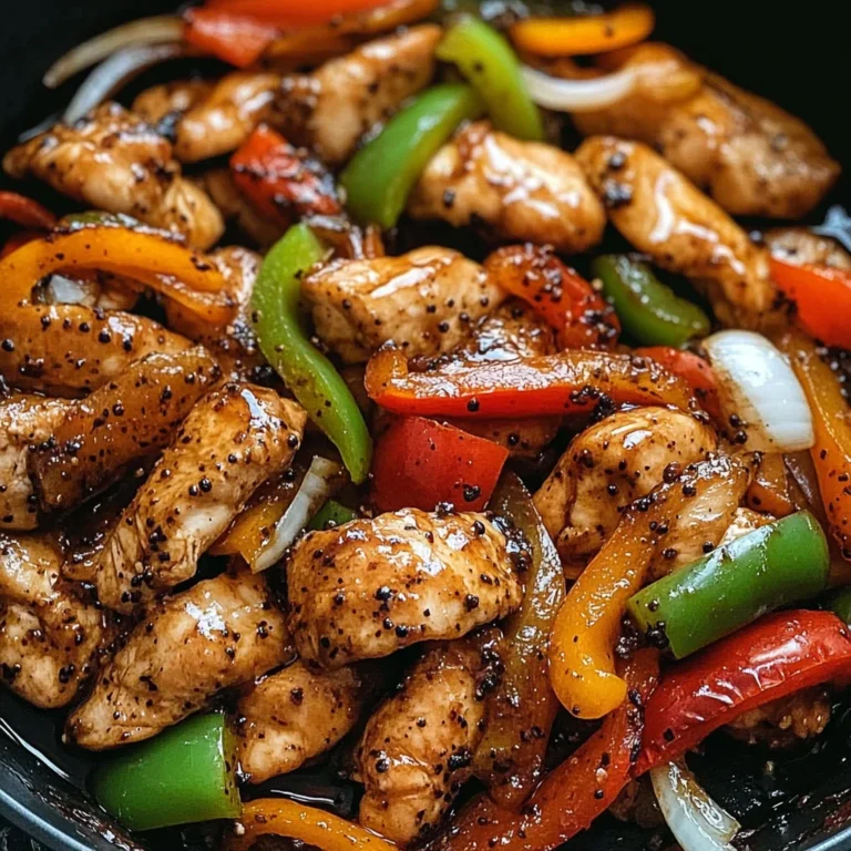 Black Pepper Chicken