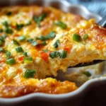 Cheesy Baked Egg Frittata