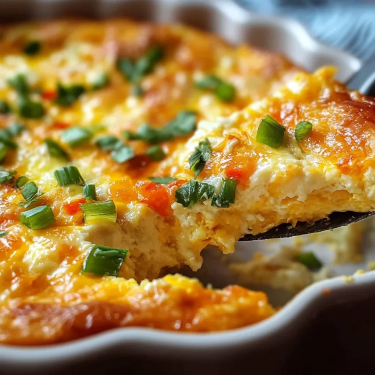 Cheesy Baked Egg Frittata