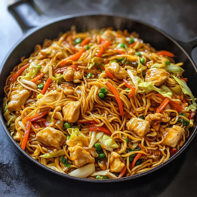 Chicken Chow Mein with the Best Chow Mein Sauce