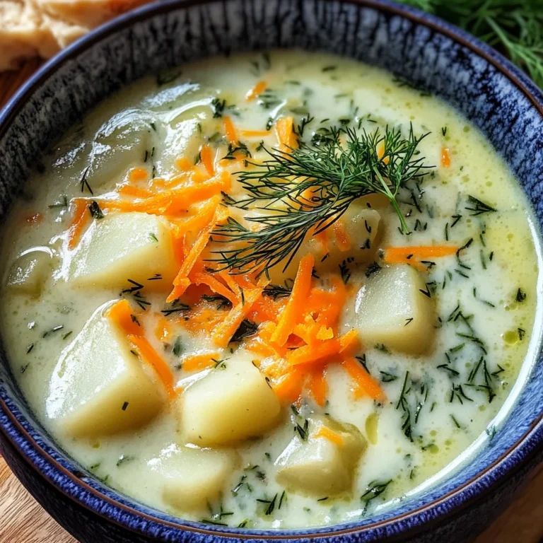 Creamy Potato & Dill Soup ('Koperkowa')