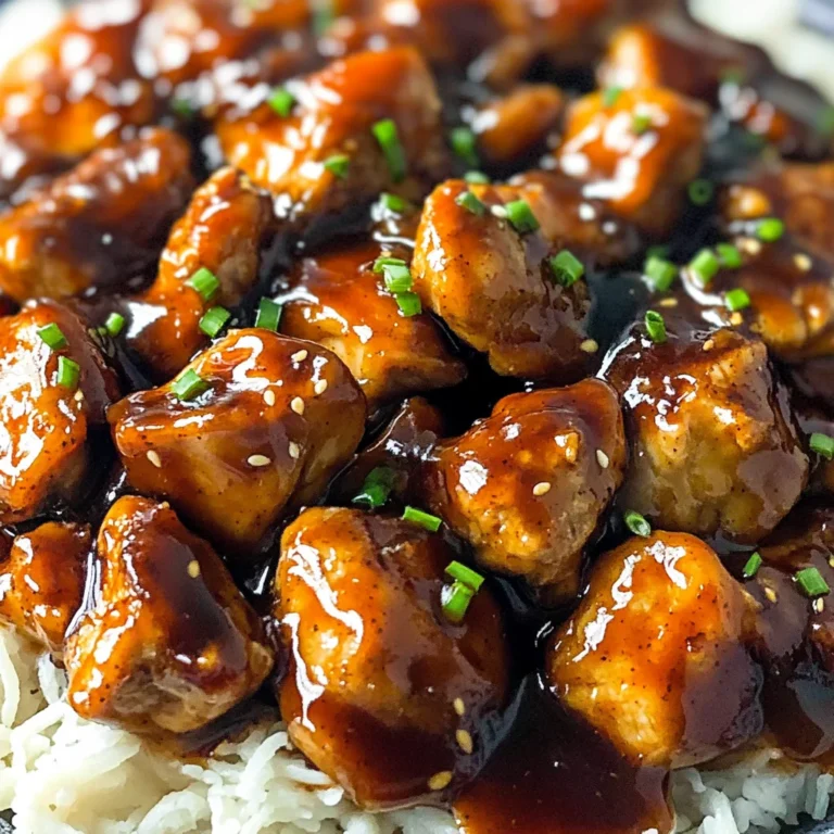 Easy Bourbon Chicken