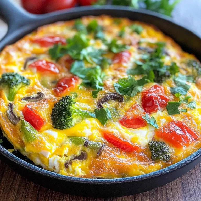 Easy Vegetable Frittata