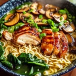 Ginger Glazed Chicken Ramen