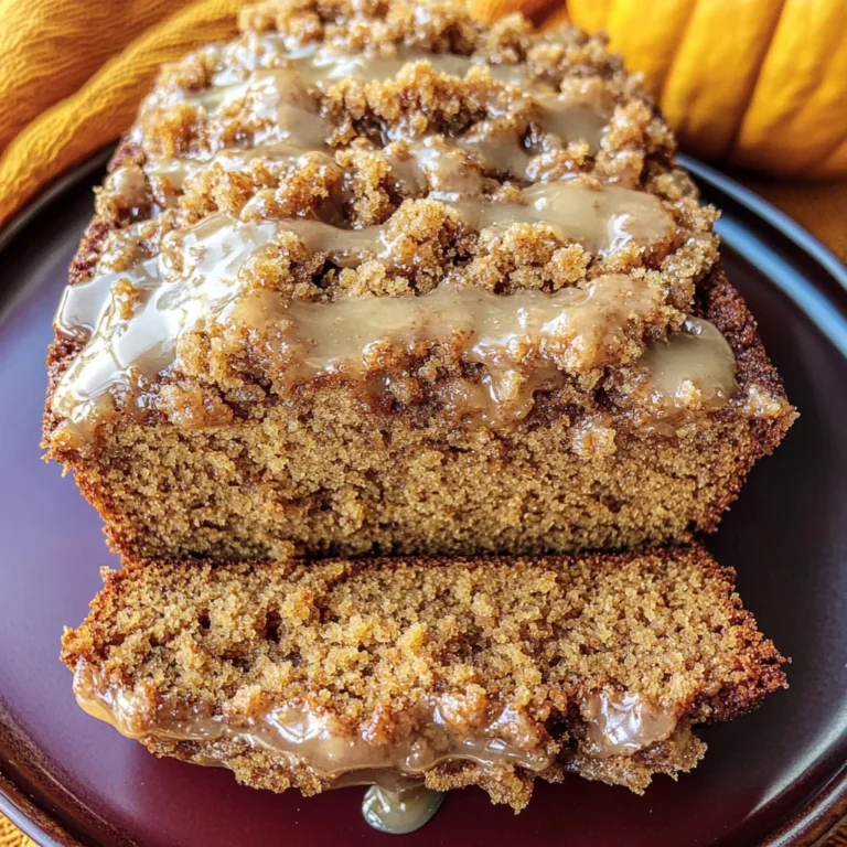 Gluten-free Pumpkin Bread with Streusel Topping