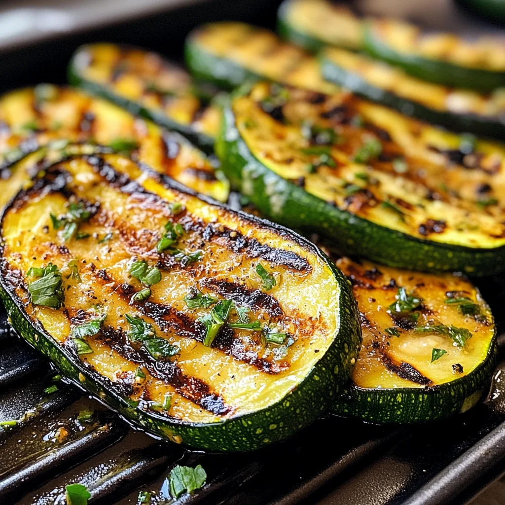 Grilled Zucchini Recipe for Memorial Day
