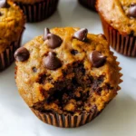 Healthy Pumpkin Chocolate Chip Muffins