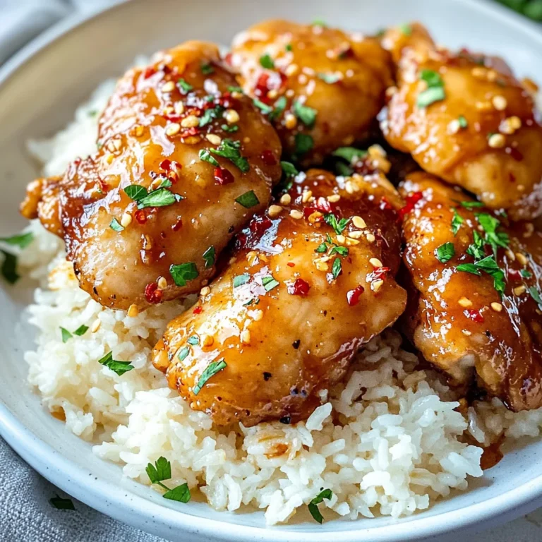 Honey Garlic Chicken Recipe