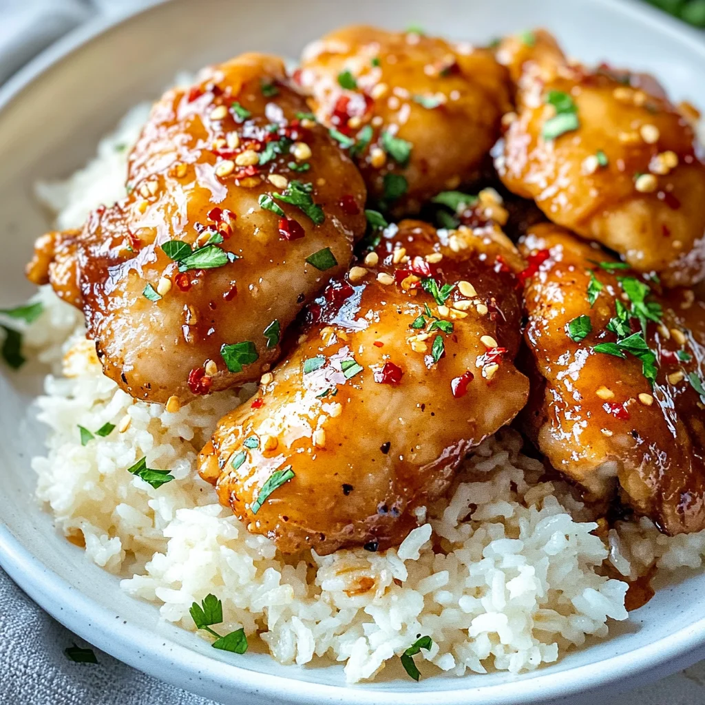 Honey Garlic Chicken Recipe