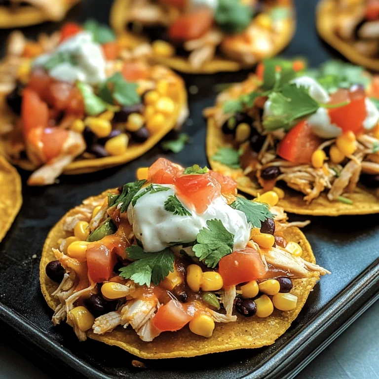 Mexican Rotisserie Chicken Tostadas