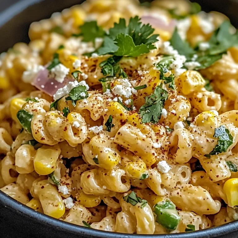 Mexican Street Corn Pasta Salad is a must-try dish!