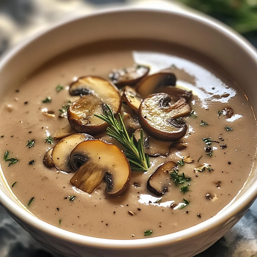 Mushroom Soup Recipe