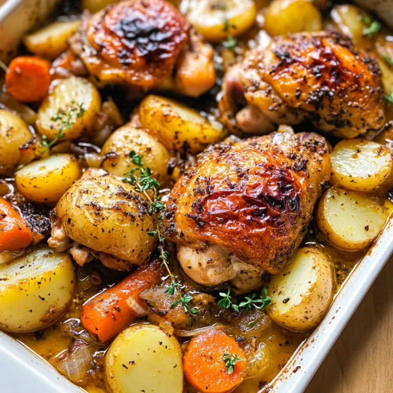 One-Pan Chicken and Potatoes