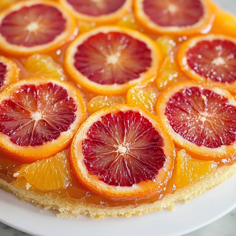Orange Upside Down Cake
