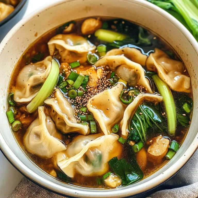 Potsticker Soup