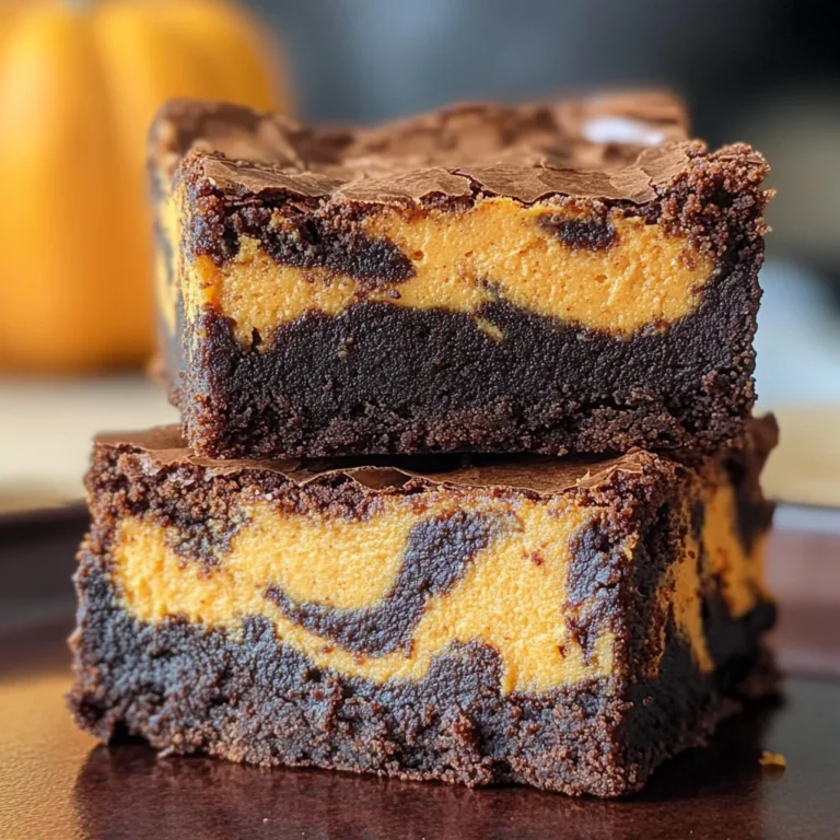 Pumpkin Brownies