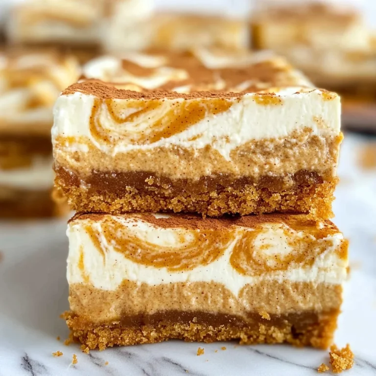 Pumpkin Cheesecake Bars