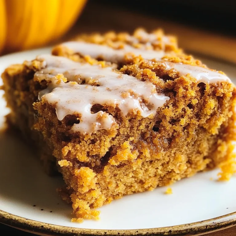 Pumpkin Coffee Cake