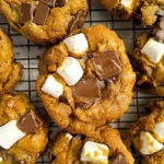 Pumpkin S'mores Cookies