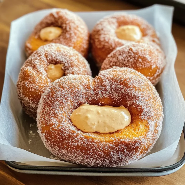Pumpkin Spice Cheesecake Doughnuts