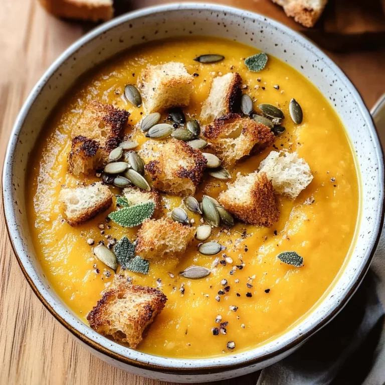 Roasted Butternut Squash Soup Recipe