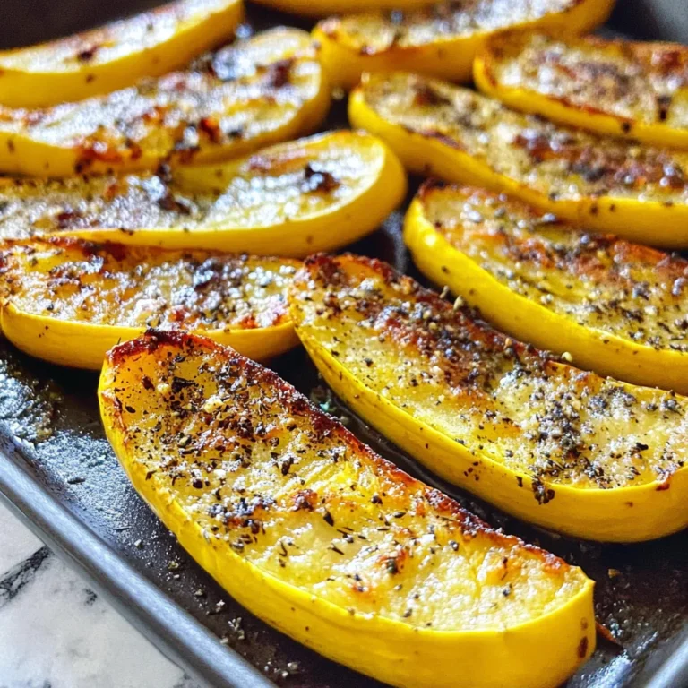 Roasted Yellow Squash (Foolproof Method)