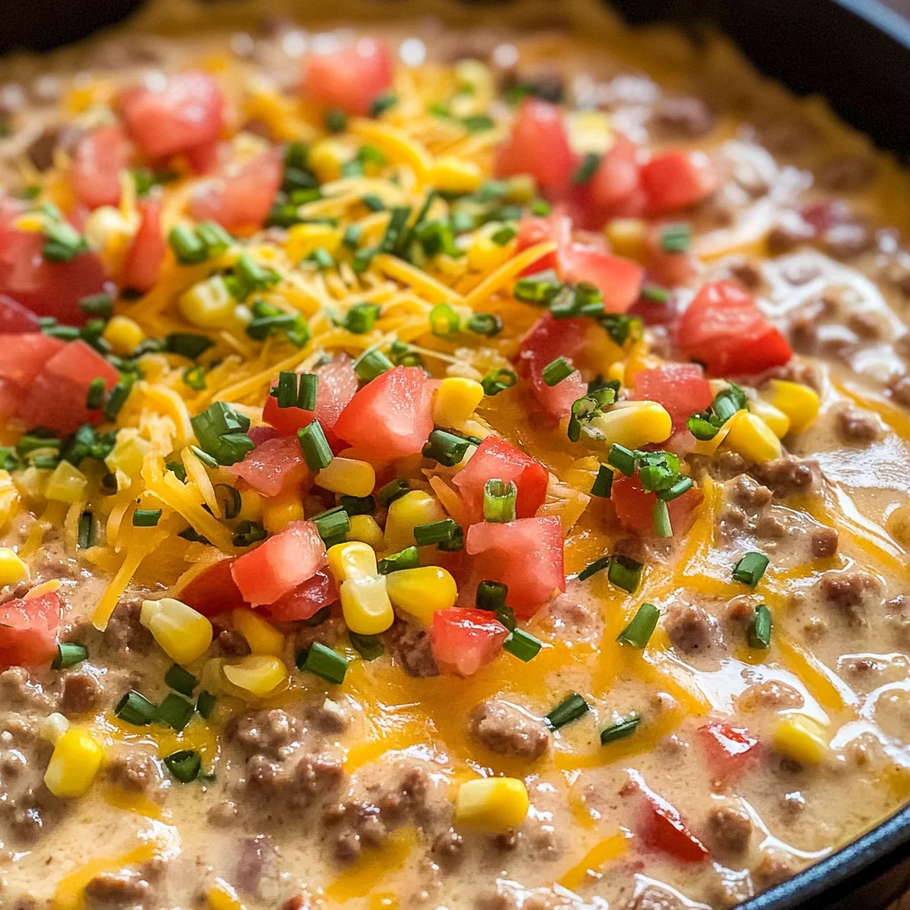 Sausage Queso Dip Recipe (with Real Cheese!)