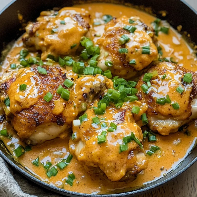 Skillet Bang Bang Chicken Thighs