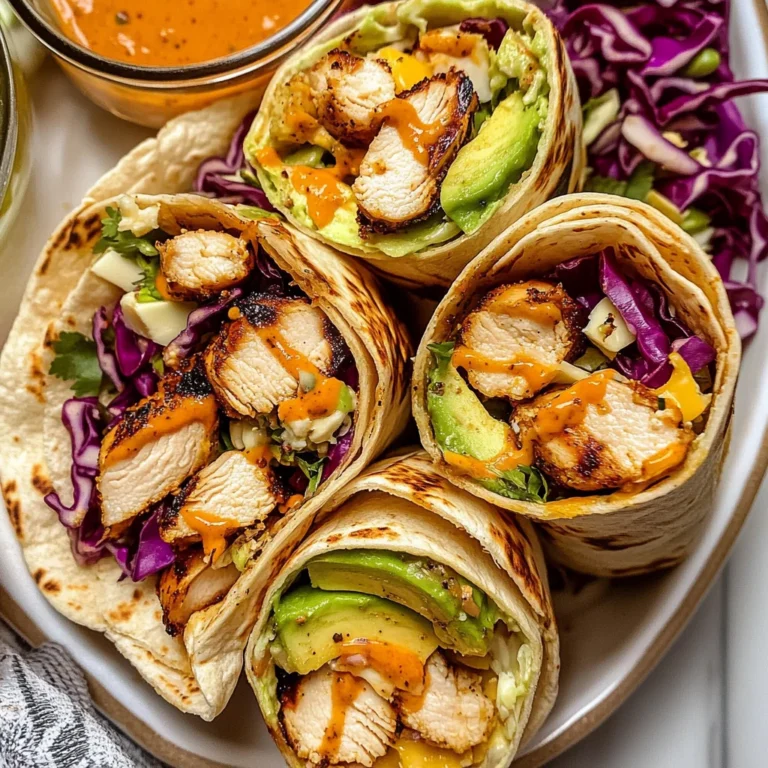 Southwest Chicken Wraps