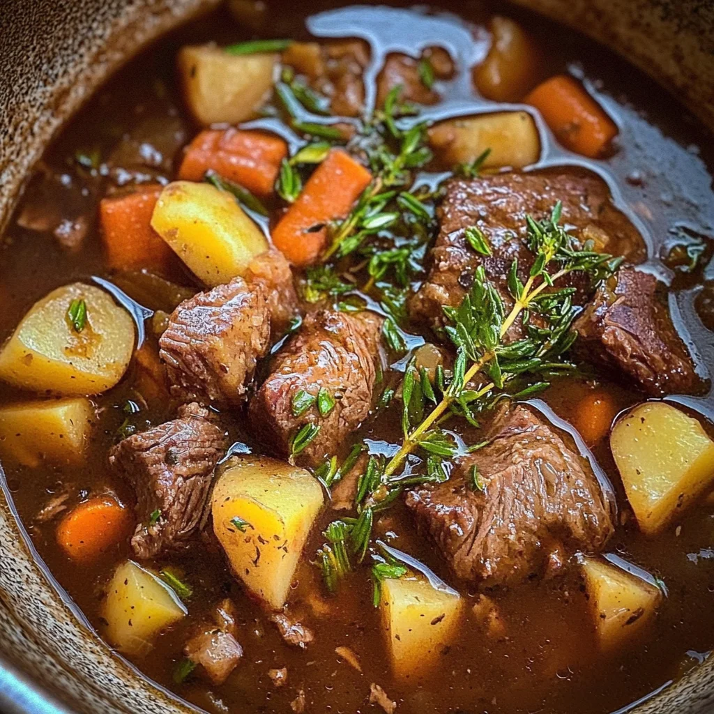 Stove Top Beef Stew