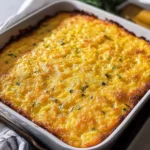 Summer Squash Cornbread Casserole