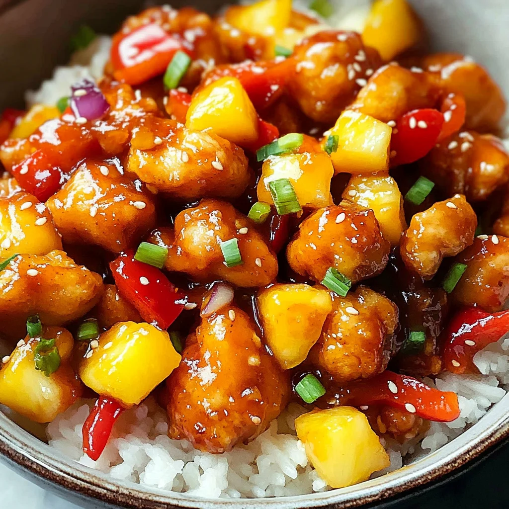 Sweet And Sour Chicken Recipe