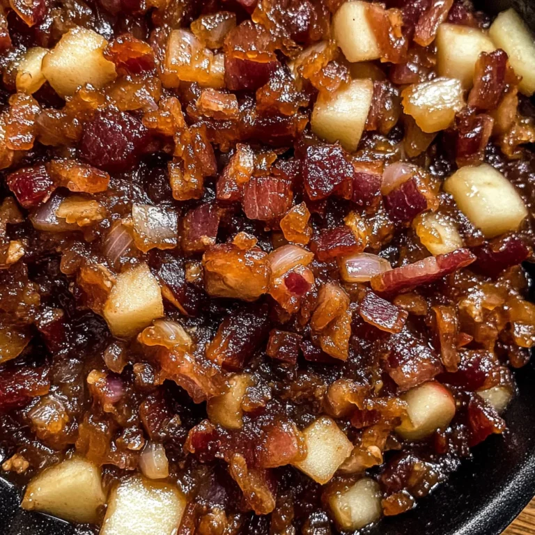 Apple Whiskey Turkey Bacon Jam