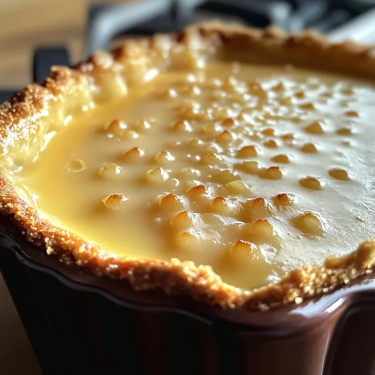 Baked Tapioca Pudding