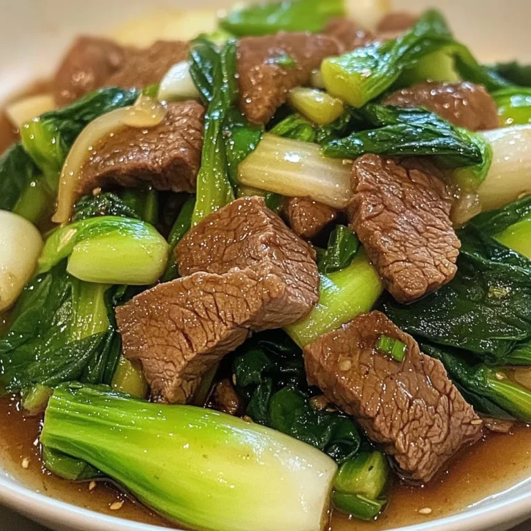 Beef and Bok Choy Stir Fry