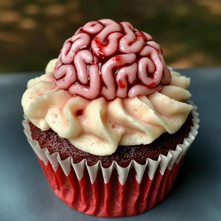 Bleeding Brain Cupcakes