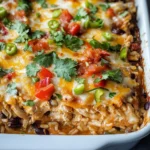 Chicken Burrito Casserole