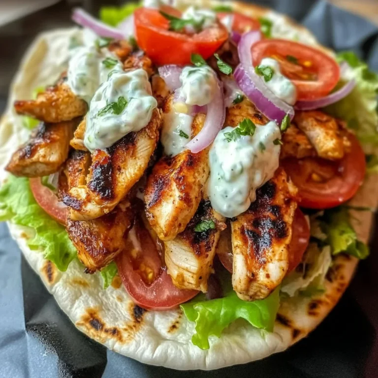 Chicken Pita Gyros