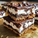 Chocolate Marshmallow Cookie Bars