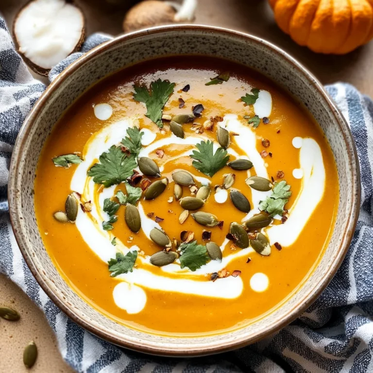 Coconut Curry Pumpkin Soup