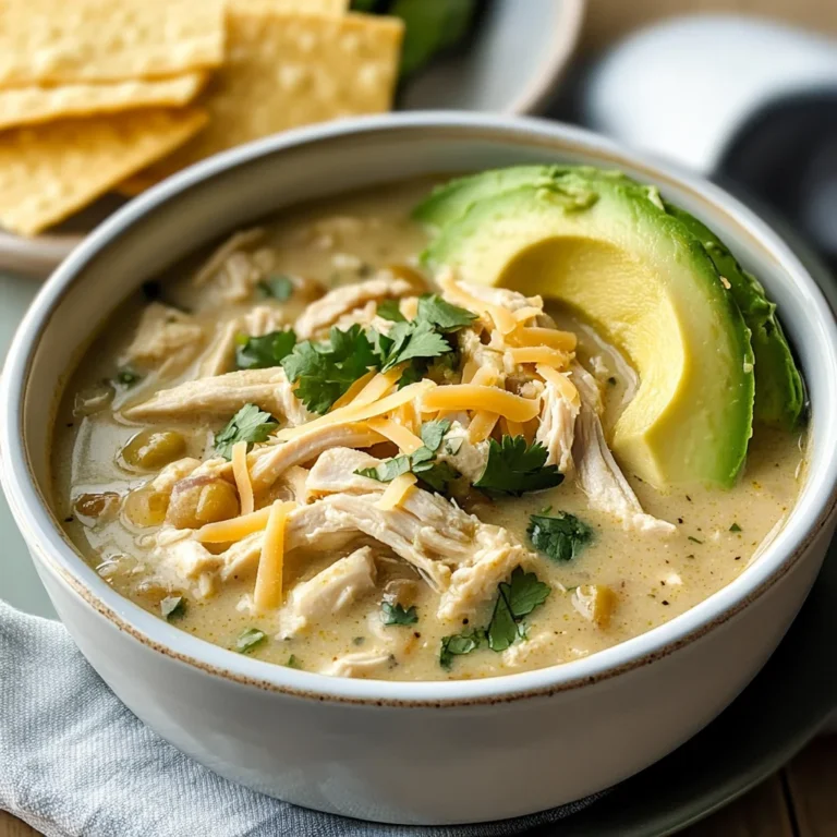 Creamy White Chicken Chili Recipe