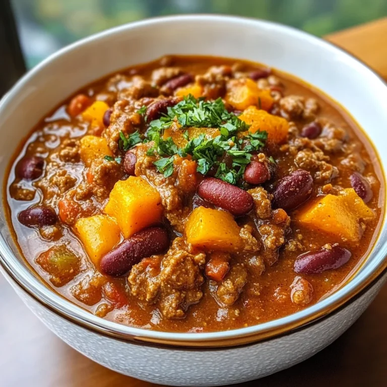 Crockpot Pumpkin Chili