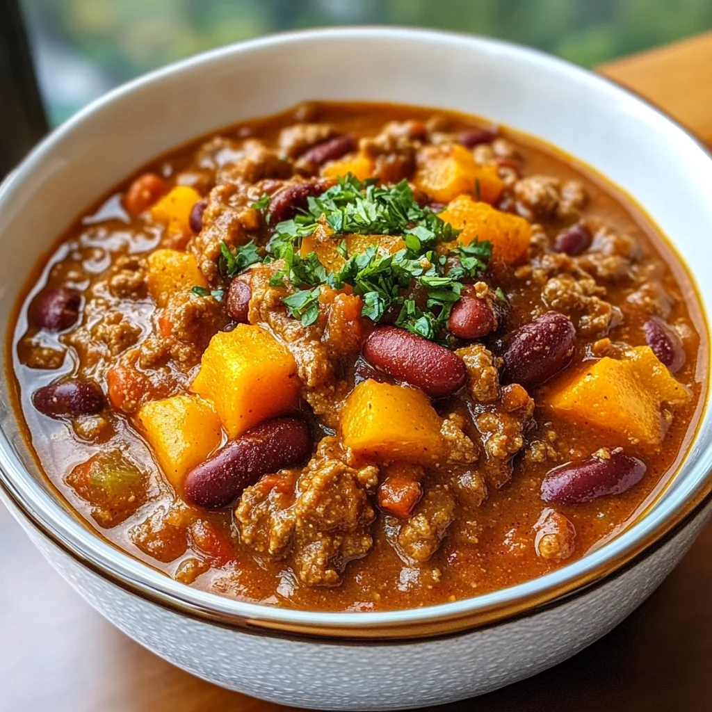 Crockpot Pumpkin Chili