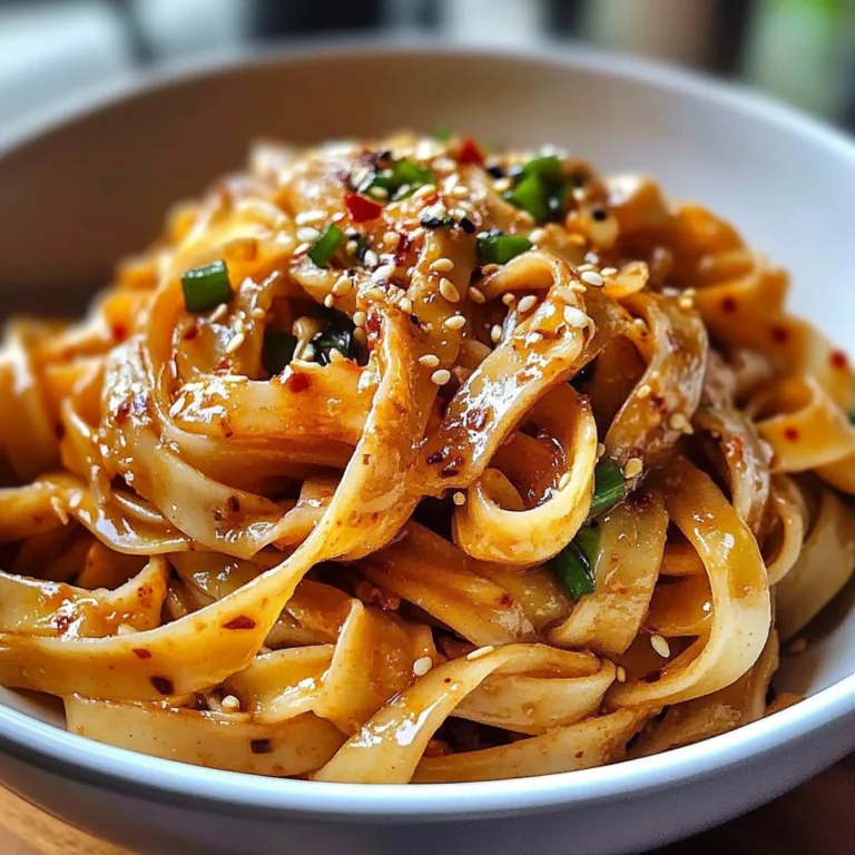 Garlic Chili Oil Noodles