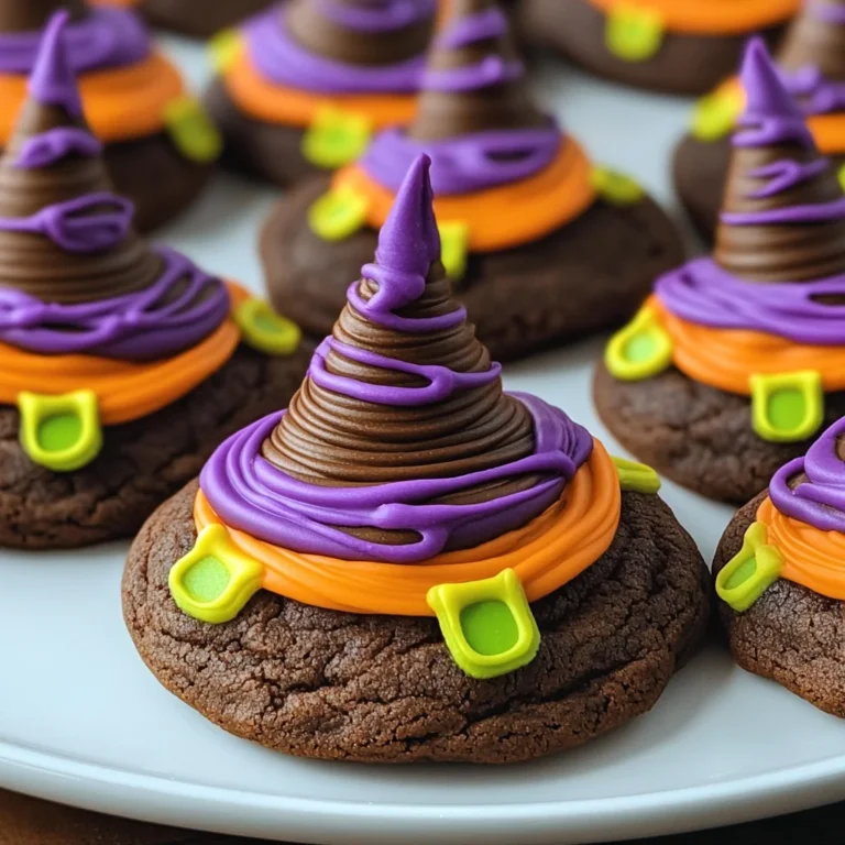 Halloween Witch Hat Cookies
