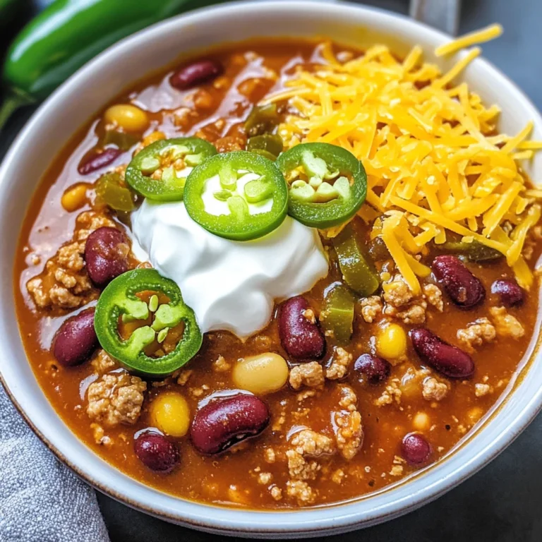 Healthy Turkey Chili
