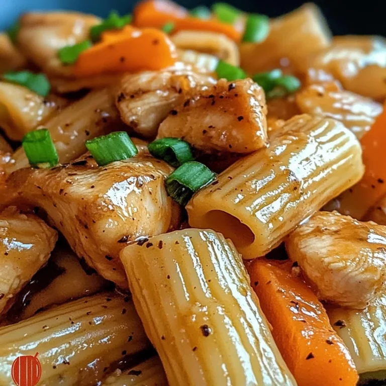 Honey Pepper Chicken Panini Pasta