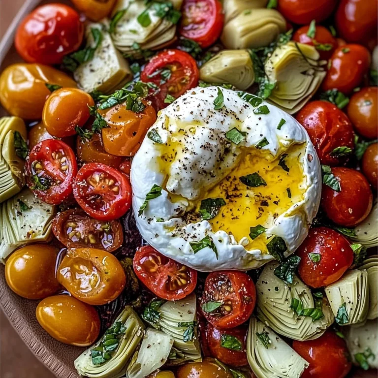 Mediterranean Burrata Board